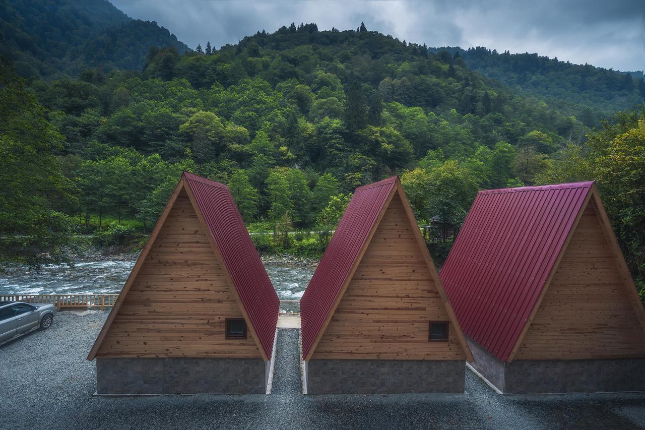 Kiyi Bungalov Çamlıhemşin Extérieur photo